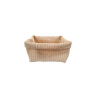 PAMPA ECRU BUFFET BASKET 15X25XH15CM SOLOLYS