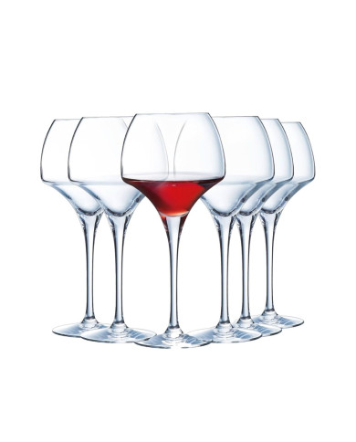 Buy 12 pcs Open Up 40cl Wineglass Get 75cl Decanter Free