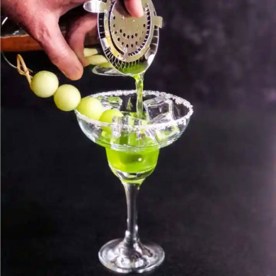 Buy 12 pcs Margarita 27cl Cocktail Stem Glass Get 82.7cl Cocktail Shaker and Strainer Free