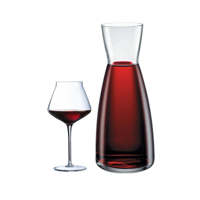 Buy 12 pcs Reveal Up 45cl Stem Glass Get 50cl Ypsilon Decanter Free