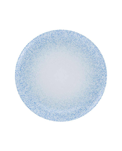 INTRICATE ROUND FLAT PLATE RIMLESS Ø31CM PORCELAIN DIGI RAK