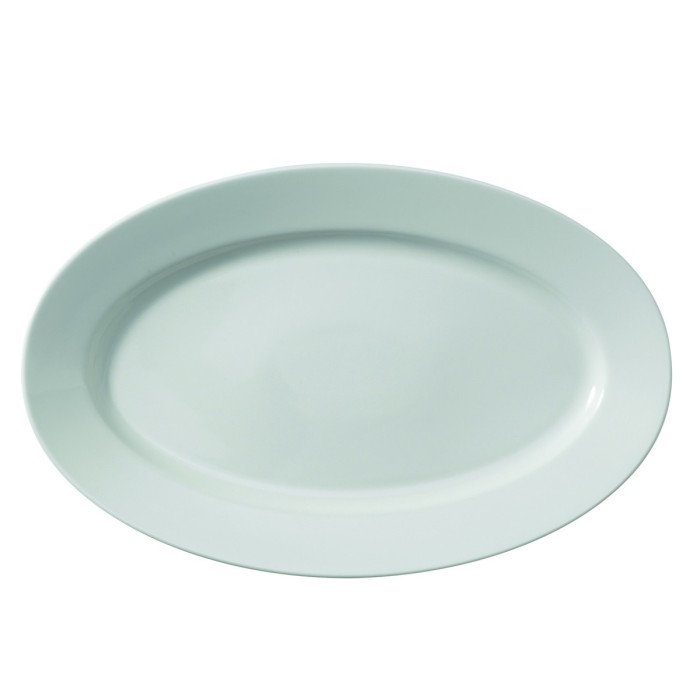 Dish oval ivory glazed 38 cm Banquet Rak