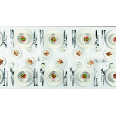 Dish oval ivory glazed 38 cm Banquet Rak