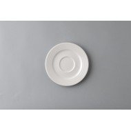 Saucer round ivory glazed Ø 15 cm Rondo Rak