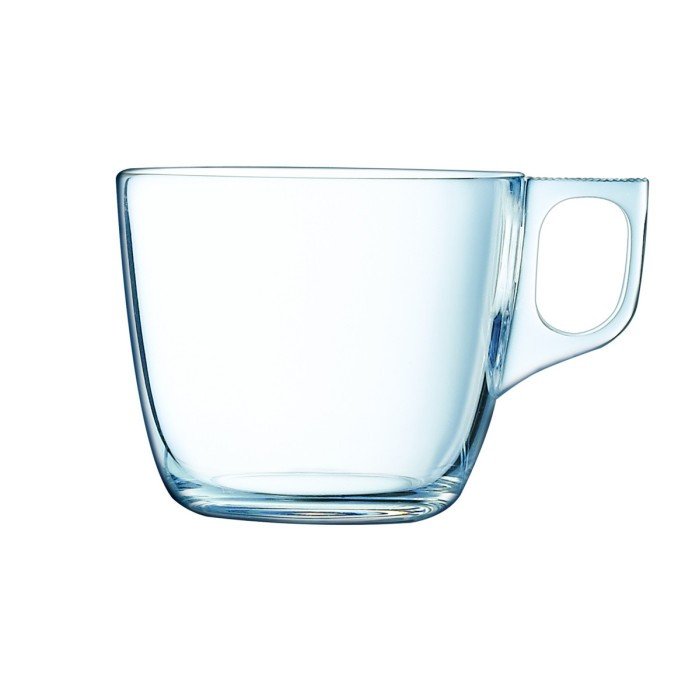 Teacup round transparent glass tempered 22 cl Ø 10.7 cm Voluto Arcoroc