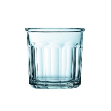 Jar round transparent glass tempered Ø 9.7 cm Eskale Arcoroc