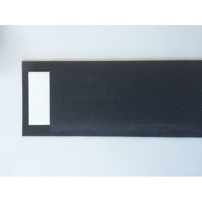 Sleeve black cellulose wadding 8.5x20 cm Ecoline Pochettes  (100 pieces)