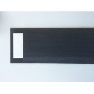 Sleeve black cellulose wadding 8.5x20 cm Ecoline Pochettes  (100 pieces)