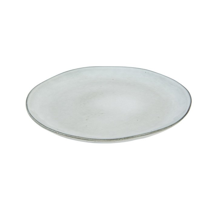 Dinner plate round grey stoneware Ø 28 cm Sky Pro.mundi