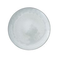 Dinner plate round grey stoneware Ø 20 cm Sky Pro.mundi