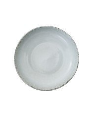 Soup plate round grey stoneware Ø 22 cm Sky Pro.mundi