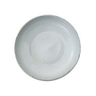 Soup plate round grey stoneware Ø 22 cm Sky Pro.mundi