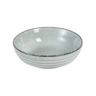 Dish round grey stoneware Ø 14 cm Sky Pro.mundi