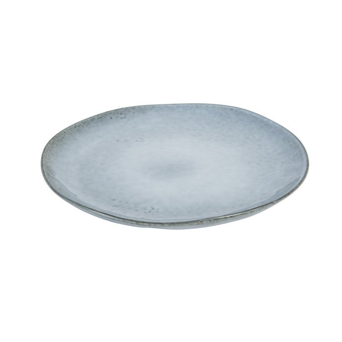 Dinner plate round blue stoneware Ø 28 cm Sky Pro.mundi