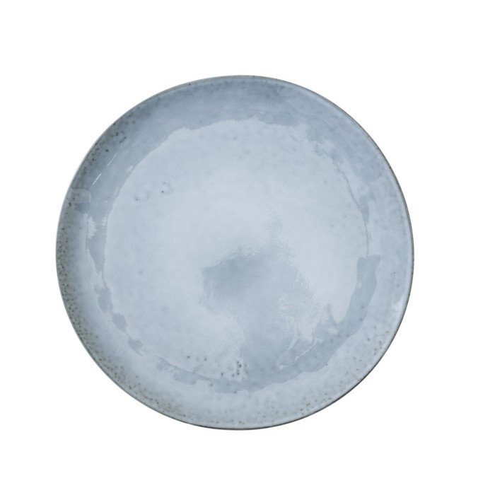 Dinner plate round blue stoneware Ø 24 cm Sky Pro.mundi