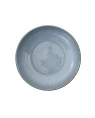 Soup plate round blue stoneware Ø 22 cm Sky Pro.mundi