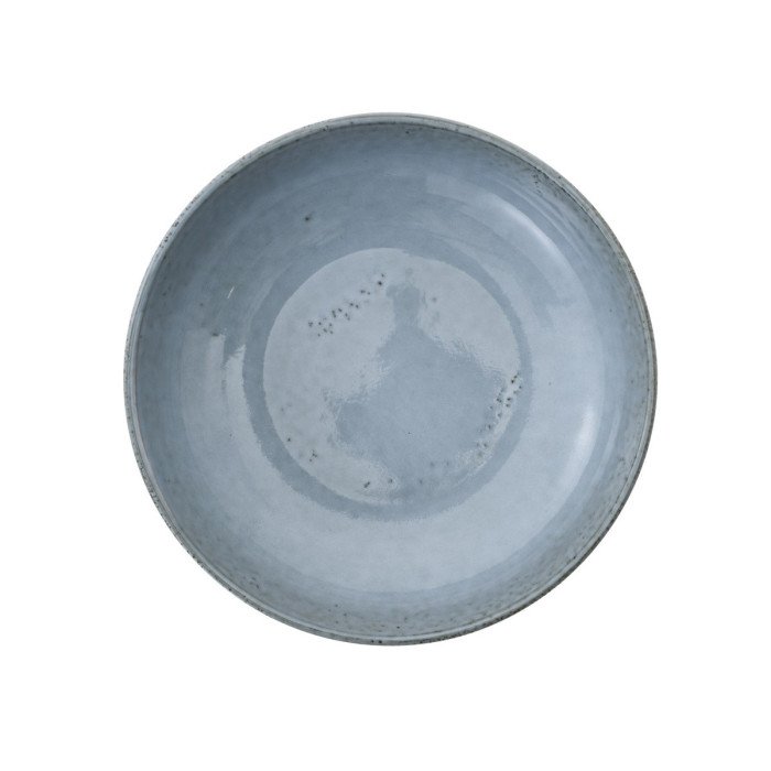 Soup plate round blue stoneware Ø 22 cm Sky Pro.mundi