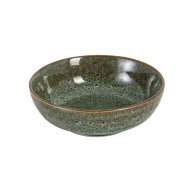 Dish round green stoneware Ø 14 cm Sky Pro.mundi