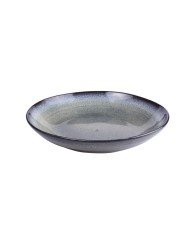 Soup plate round grey stoneware Ø 23 cm Galaxy Pro.mundi