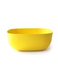 Salad bowl square yellow 28 cm Gusto Unica Terra