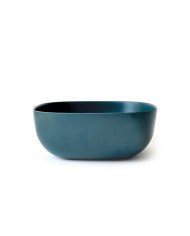 Salad bowl square green 20 cm Gusto Unica Terra