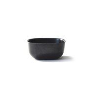 Bowl square black 10 cm Gusto Unica Terra