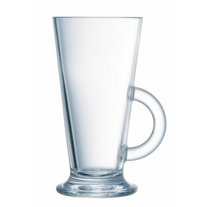 Mug round transparent glass tempered 29 cl Ø 9.9 cm Latino Arcoroc