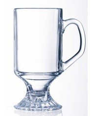 Mug round transparent glass tempered 29 cl Ø 7.15 cm Arcoroc