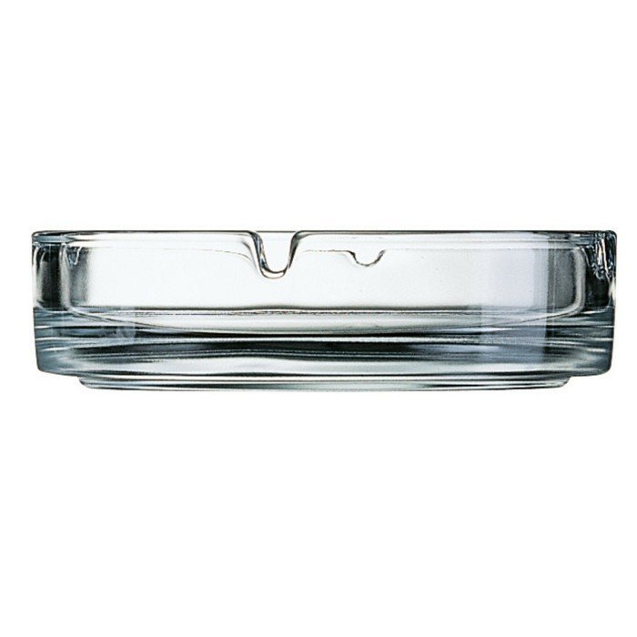 Ashtray round transparent Ø 10.7 cm 3.5 cm Arcoroc