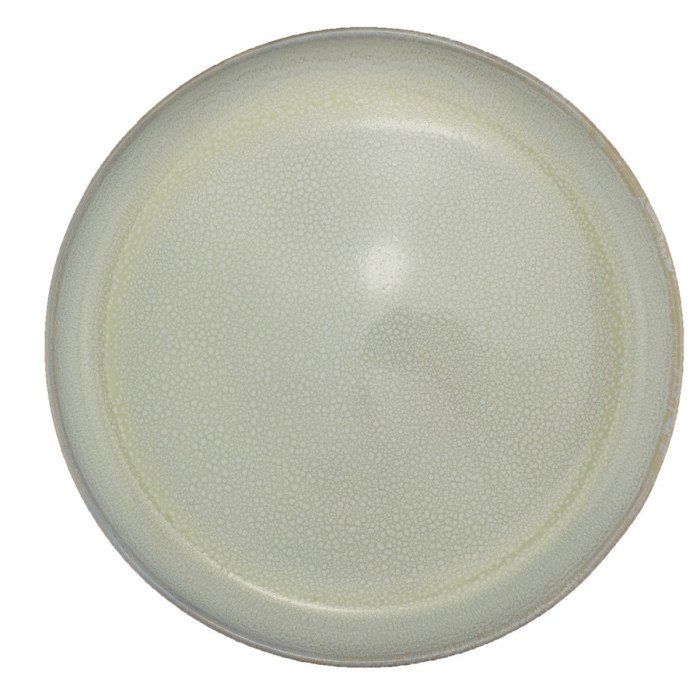 FLAT PLATE D27CM STONEWARE PEARL PRO.MUNDI 