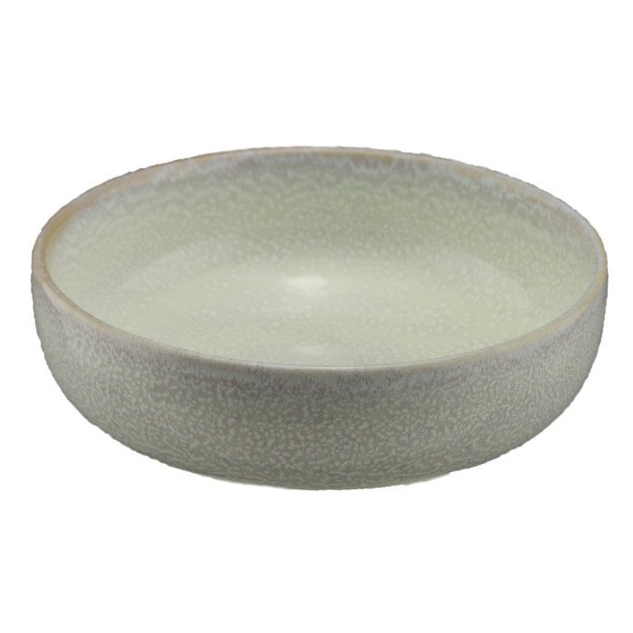 ROUND BOWL 25CL D13CM STONEWARE PEARL PRO.MUNDI 