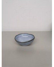 Bowl round blue stoneware Ø 8.3 cm Sky Pro.mundi