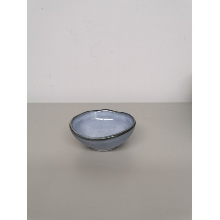 Bowl round blue stoneware Ø 8.3 cm Sky Pro.mundi