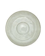 Saucer round grey stoneware Ø 14 cm Sky Pro.mundi