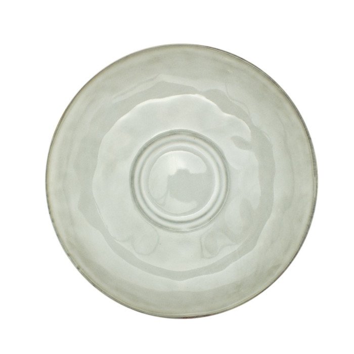 Saucer round grey stoneware Ø 14 cm Sky Pro.mundi