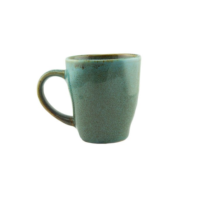 Teacup green stoneware 18 cl Ø 7.5 cm Sky Pro.mundi