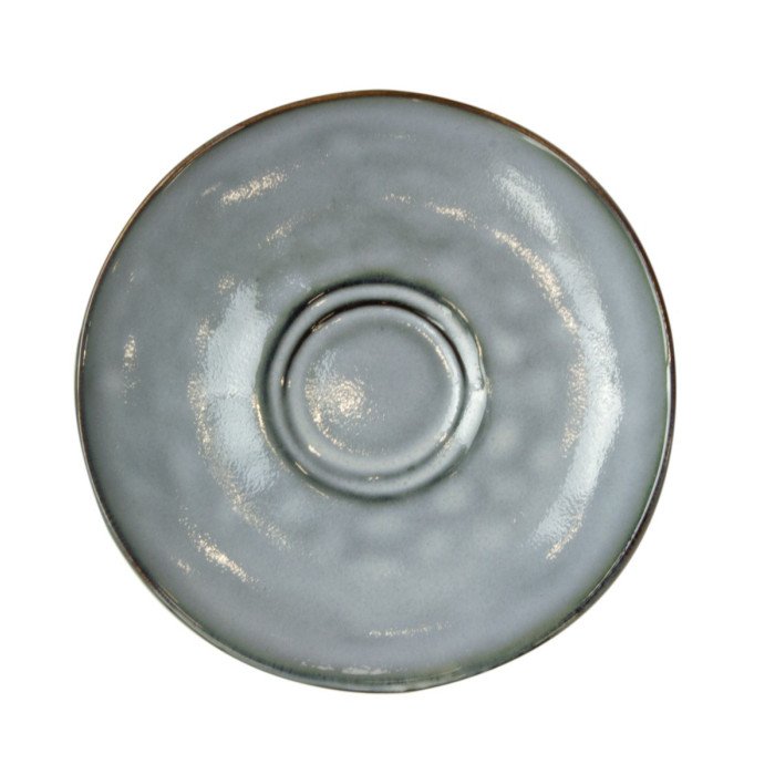 Saucer round blue stoneware Ø 14 cm Sky Pro.mundi