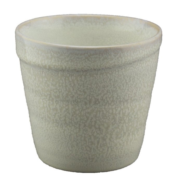 Pot round Beige rosé stoneware Ø 10 cm Pearl Pro.mundi