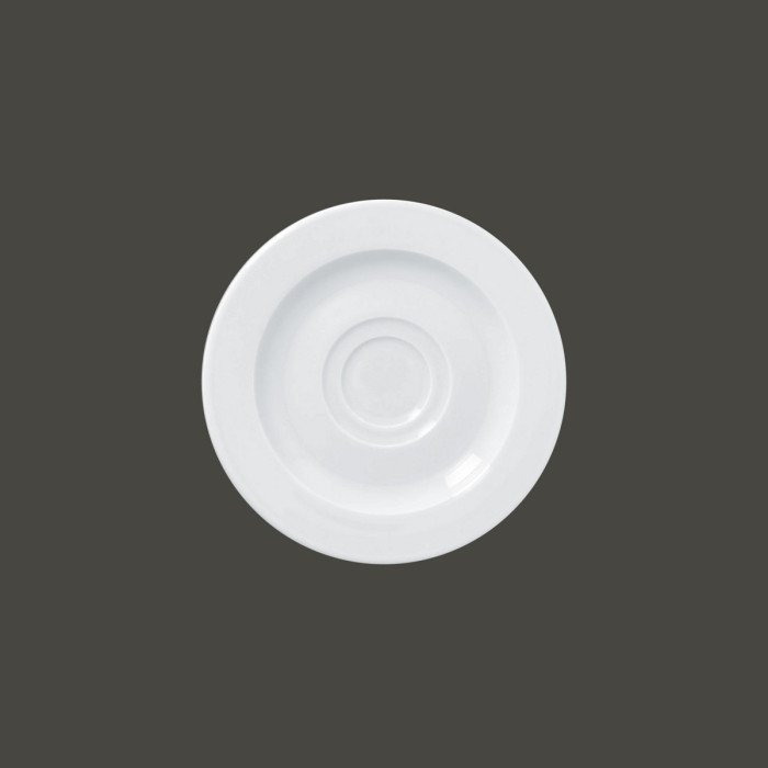 Saucer white glazed Ø 15 cm Access Rak