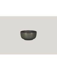 Bowl round black porcelain Ø 12 cm Rakstone Ease Rak