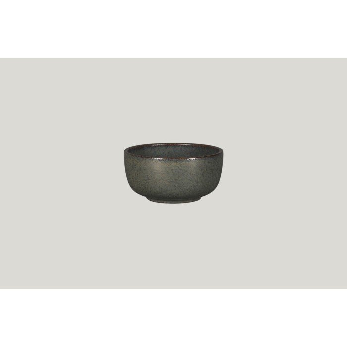 Bowl round black porcelain Ø 12 cm Rakstone Ease Rak