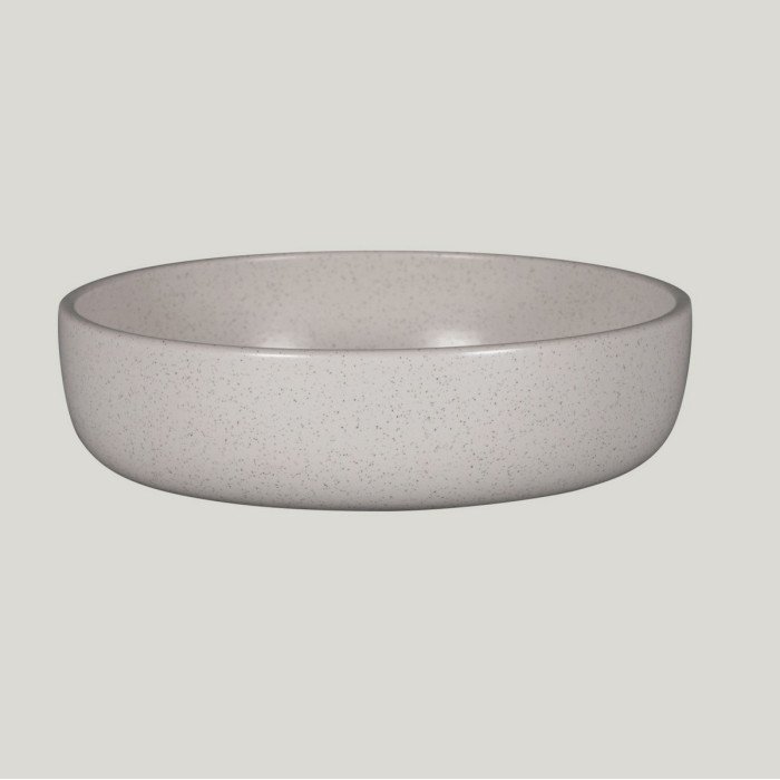 Bowl round grey porcelain Ø 20 cm Rakstone Ease Rak