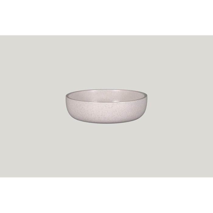 Soup plate round grey porcelain Ø 16 cm Rakstone Ease Rak