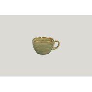 Teacup green porcelain 23 cl Ø 9 cm Rakstone Spot Rak