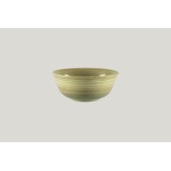 Bowl round green porcelain Ø 16 cm Rakstone Spot Rak