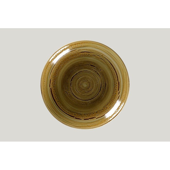 Soup plate round beige porcelain Ø 28 cm Rakstone Spot Rak