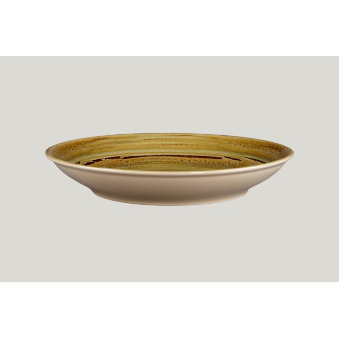 Soup plate round beige porcelain Ø 28 cm Rakstone Spot Rak