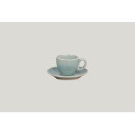 Espresso cup blue porcelain 8 cl Ø 6.5 cm Rakstone Spot Rak