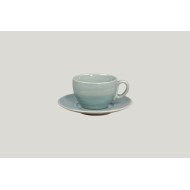 Teacup blue porcelain 23 cl Ø 9 cm Rakstone Spot Rak