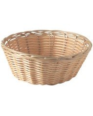 Basket round beige Ø 21 cm 6.5 cm